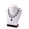 Walnut Wood Jewelry Holder Necklace Display Bust Multifunctional Mannequin Dresser Props for Displaying Necklaces