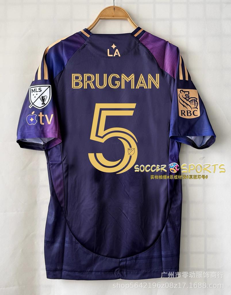 2627 Los Angeles Trikot LAFC schwarz und gold Heimtrikot Nr. 7 Sun Xingmin SOHN Nr. 9 Giroud Fußballtrikot