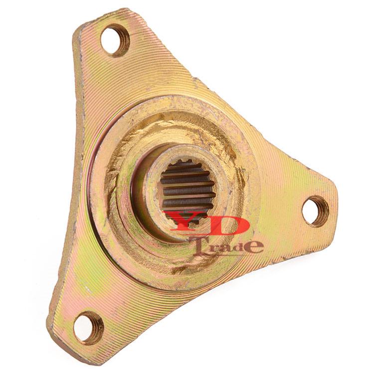 Mozzo Ruota Posteriore a Tamburo a 3 Fori per ATV Mini Buggy Elettrico da Spiaggia con Flangia a 17 Denti