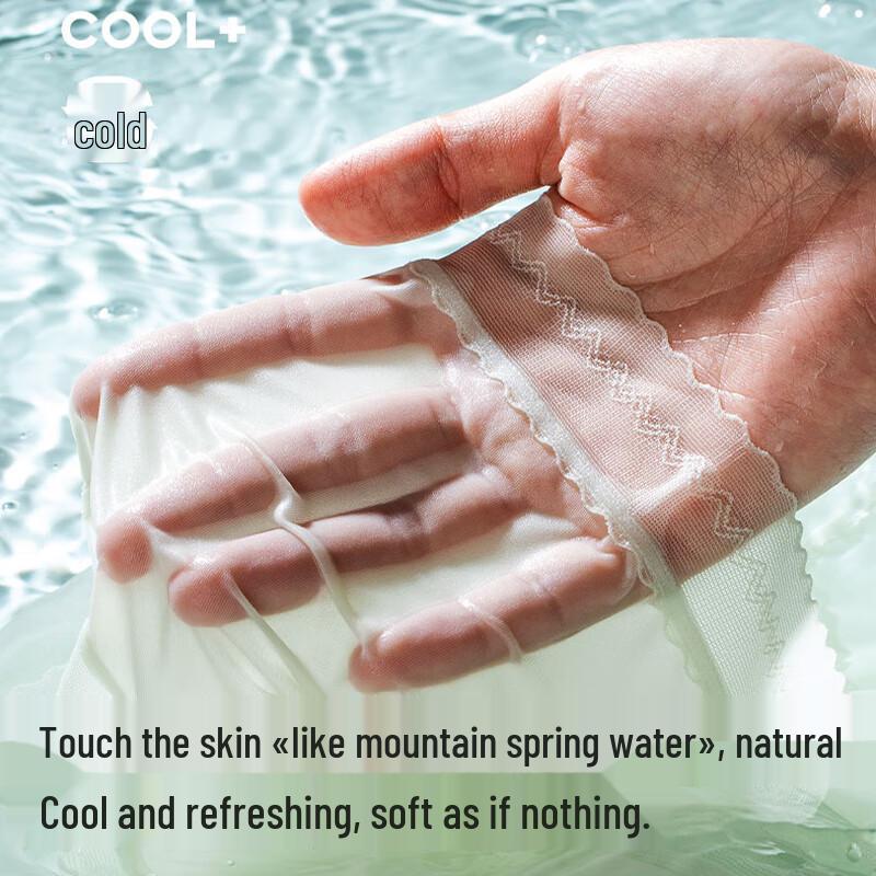 Lonsa Women's 10A Antibacterial Ice Silk Seamless Cool-Feeling Briefs