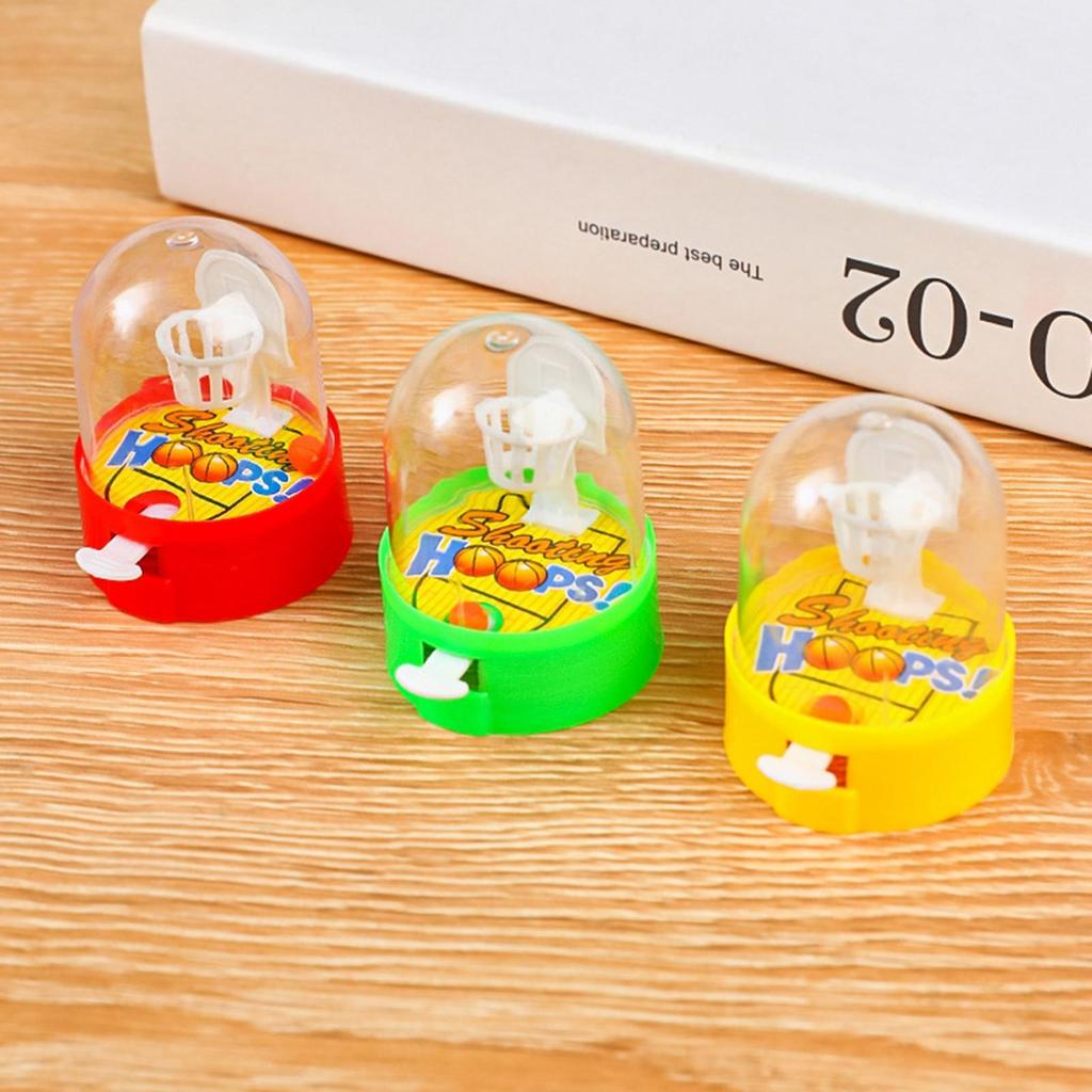 Mini Finger Basketball Machine Interactive Basketball Launcher Game Desktop Finger Toy Handheld Game Party Favor Toys