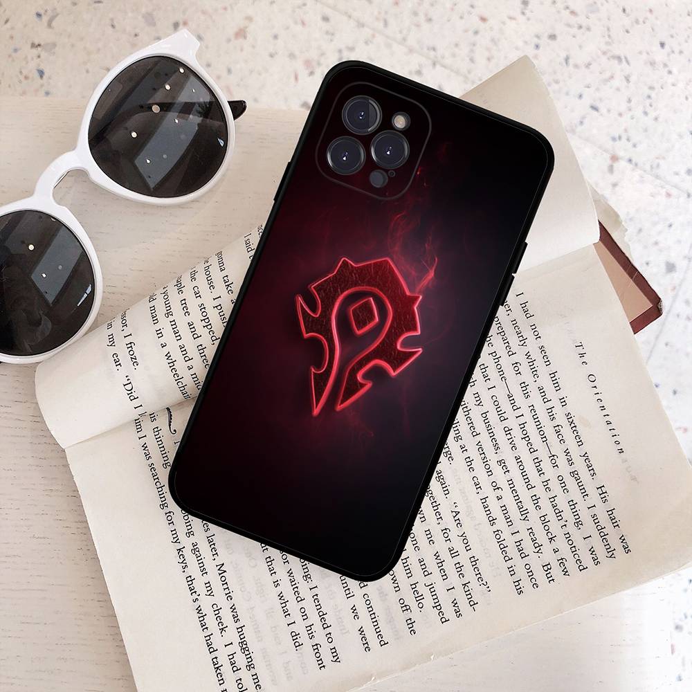 Game World Of Warcraft Phone Case For IPhone 14 Plus 13 Mini 11 16 15 17 Pro Max Protection Shockproof