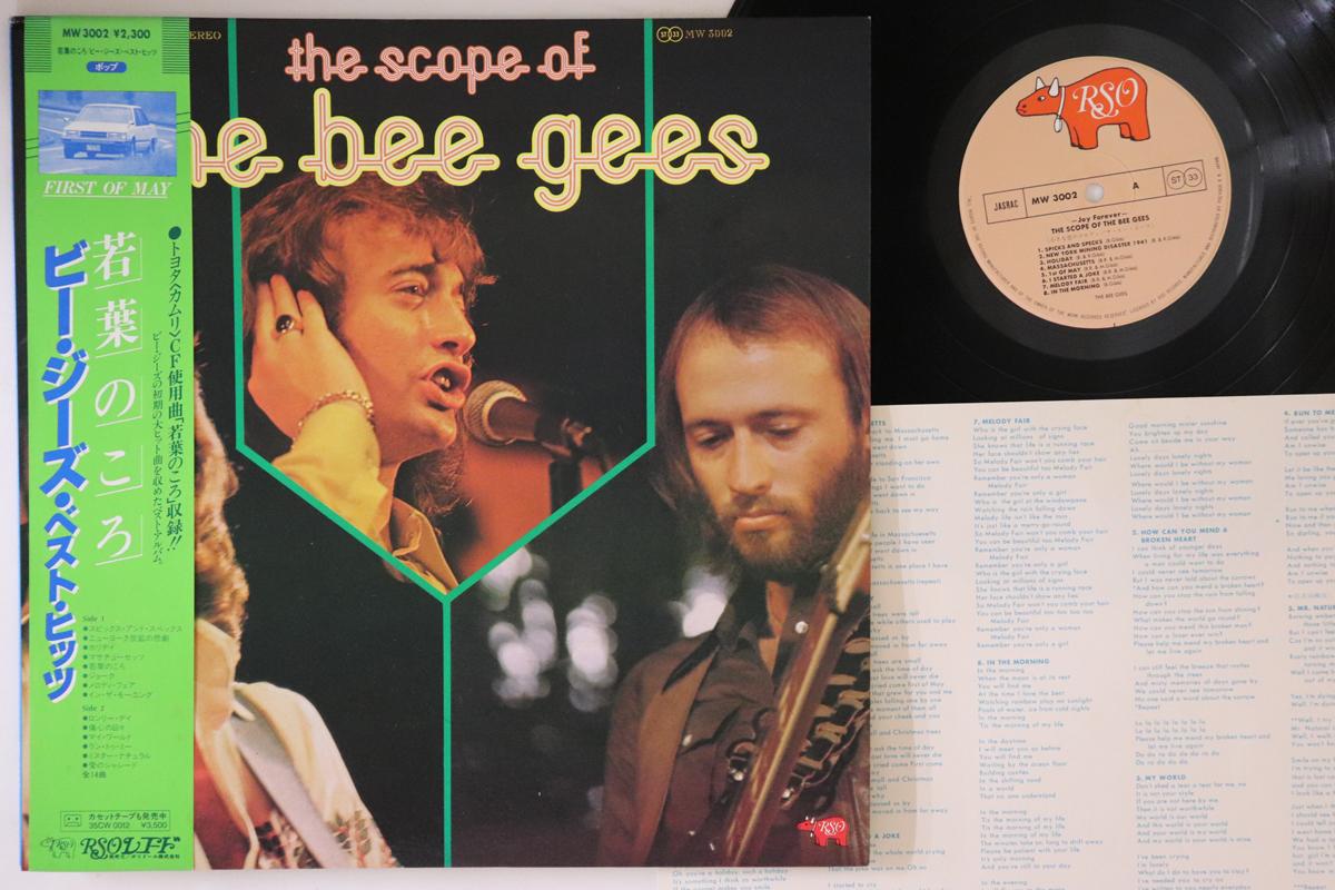 

LP Пластинка BEE GEES - Scope Of The Bee Gees MW3002 RSO 1975 Япония Оби Поп