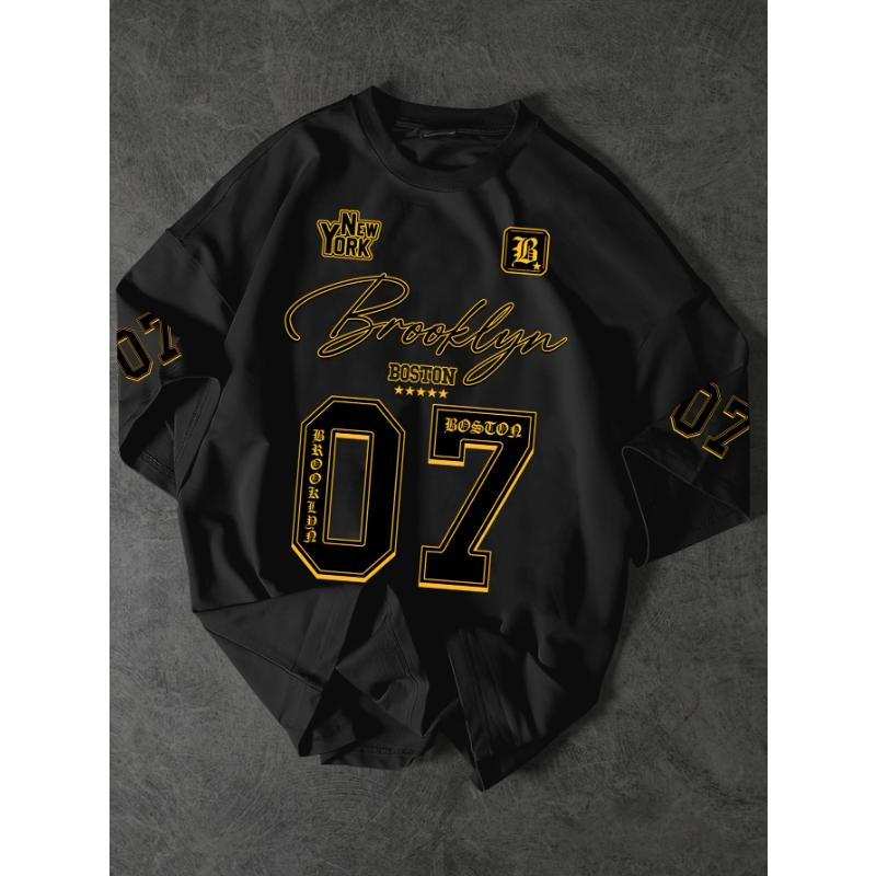 2026 Sommar Ny Herr T-shirt casual sportkläder digital sportkläder utomhus street herrkläder