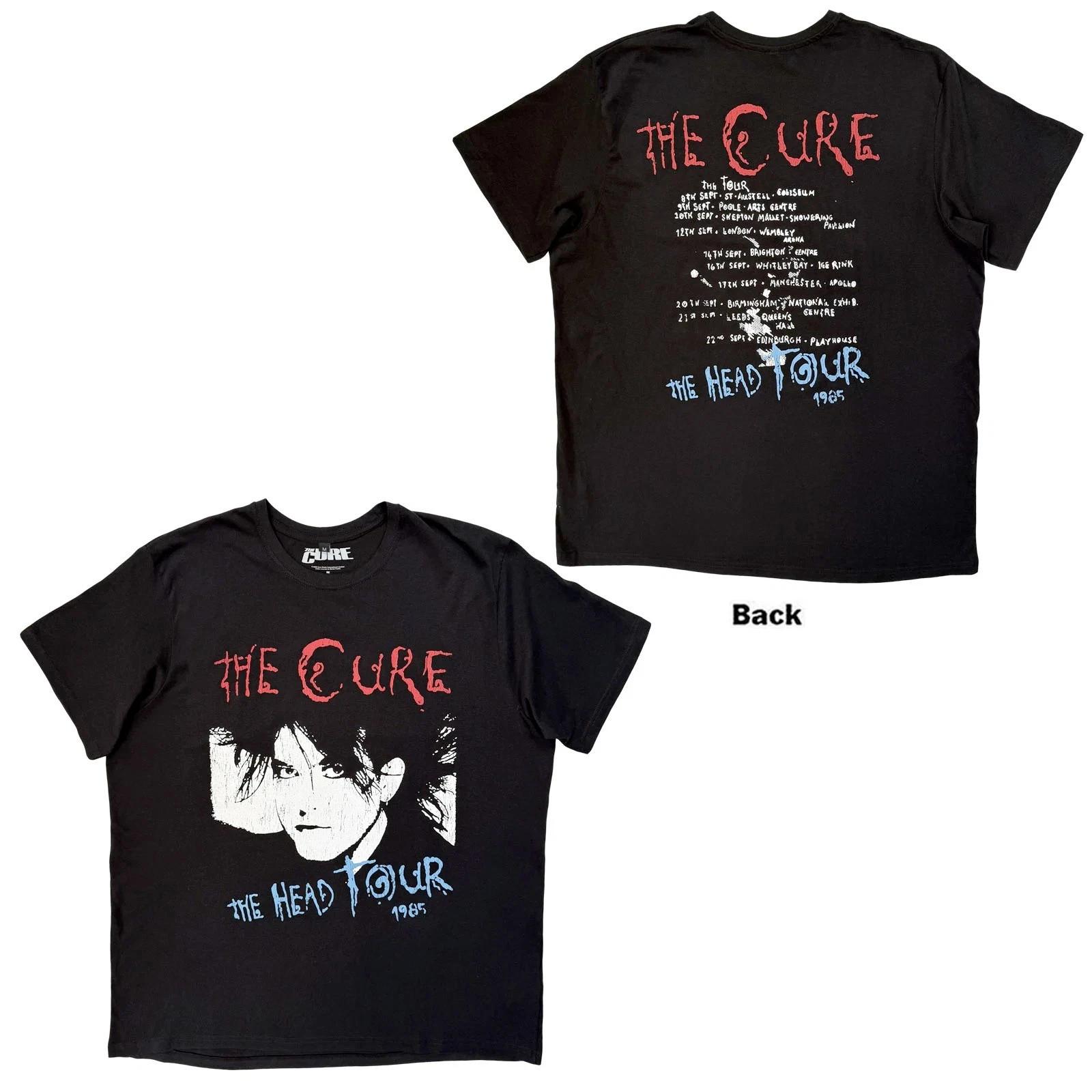 The Cure - The Head Tour 85 - Black Carbon t-shirt XXXXL