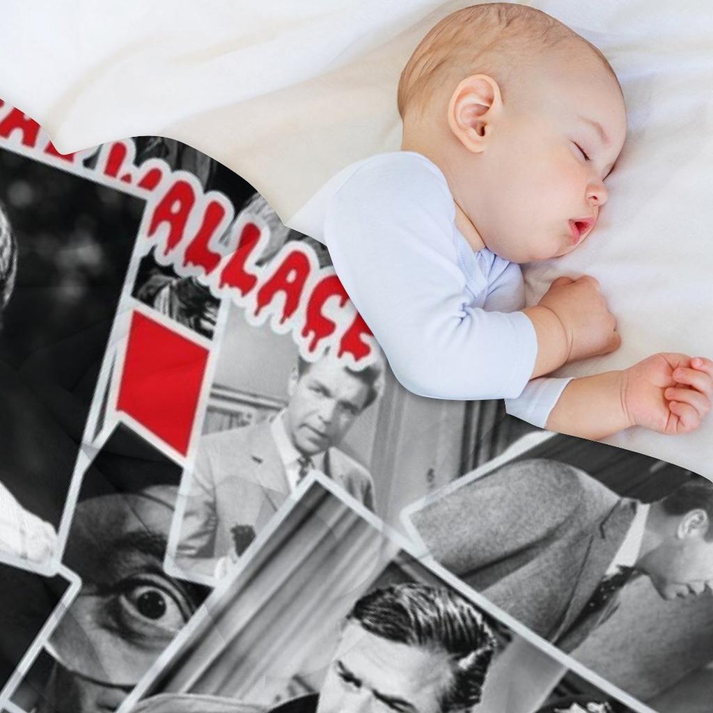 Edgar Wallace, Movies, 50's, 60's Throw Blanket Soft Plaid Bed covers Decorative Sofas Summer Beddings Blankets