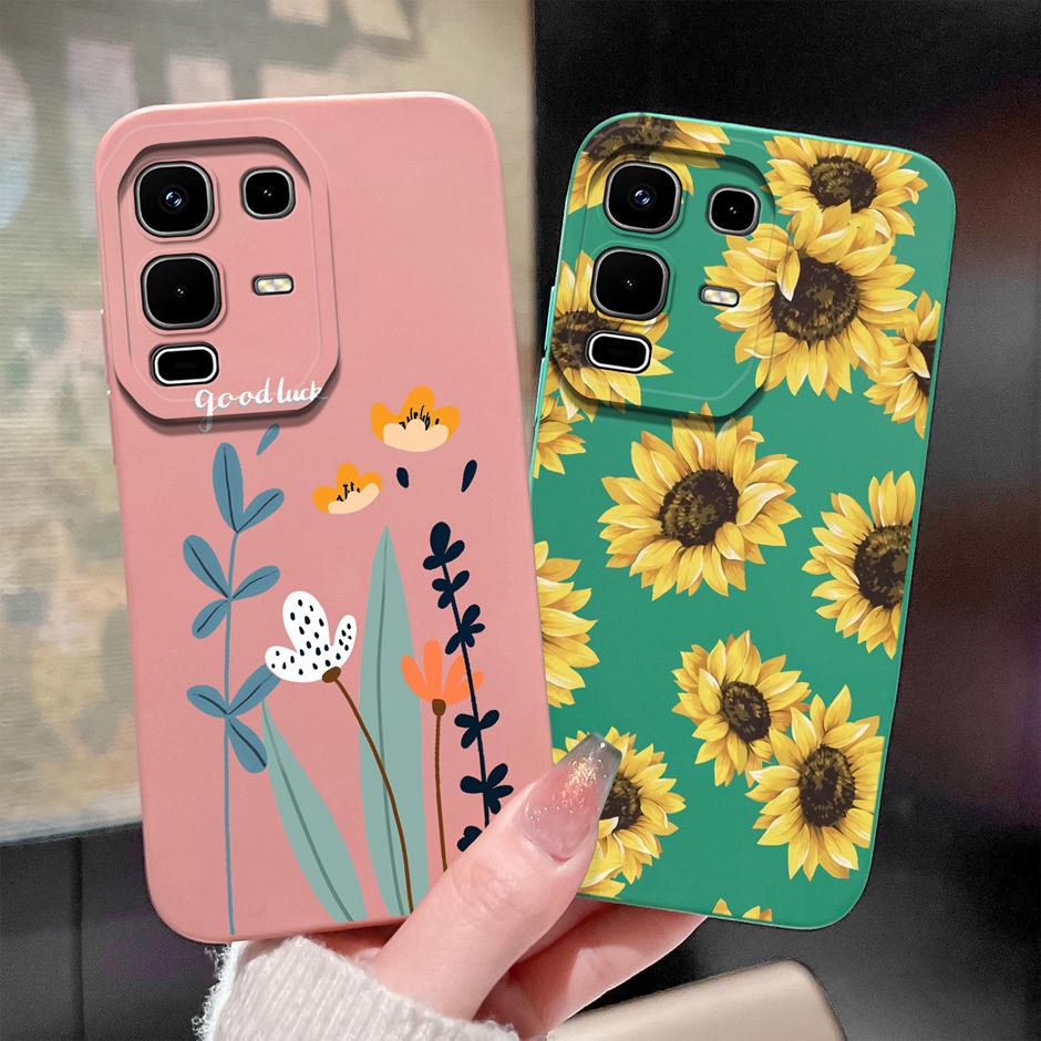 For Infinix Note 50 Pro Plus 50x 4G 5G Phone Case Cute Cartoon Cat Soft Silicone Anti Scratch Protective Bumper Back Cover Funda