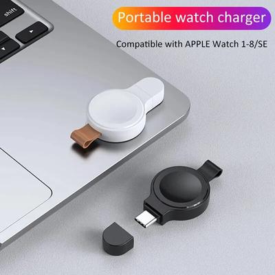 Fast Magnetic Wireless Charger For  Watch 9 8 7 6 5 4 3 SE Ultra IWatch Dock Adapter Chargers Portable PD Charging Station