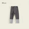 Baby Mädchen Leggings im koreanischen Stil mit Farbblockdesign aus Baumwolle - Trendige Herbstmode