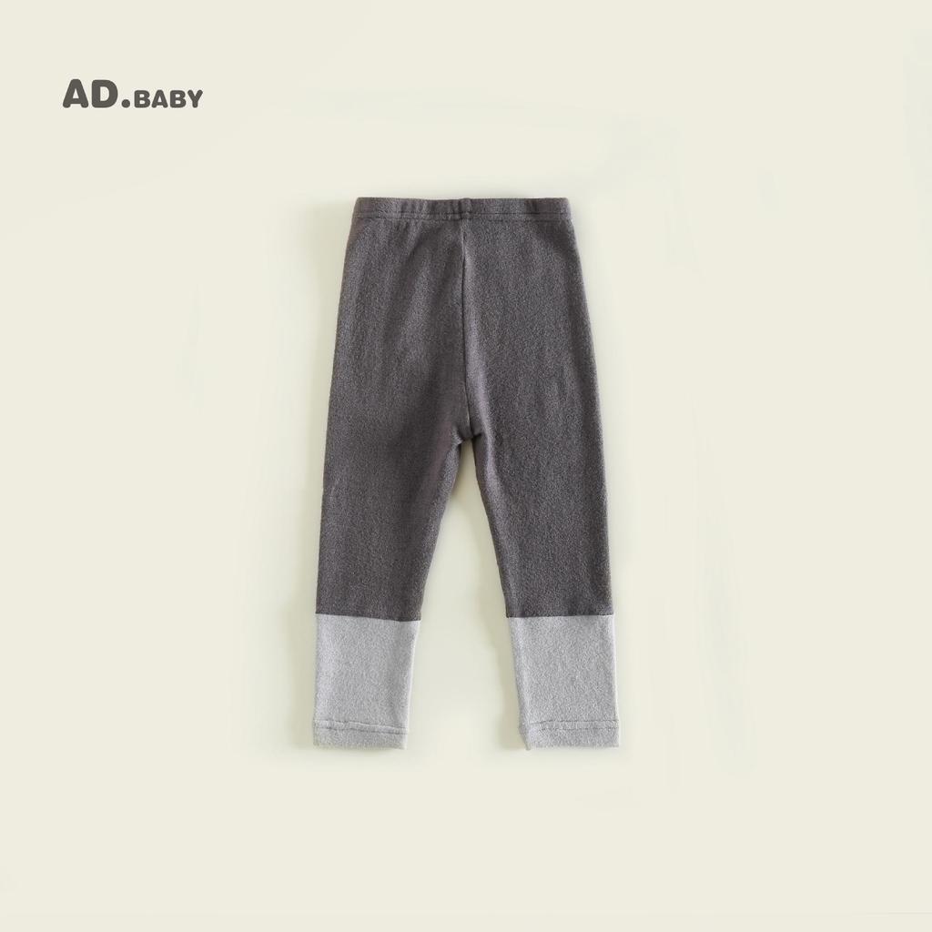 Baby Mädchen Leggings im koreanischen Stil mit Farbblockdesign aus Baumwolle - Trendige Herbstmode