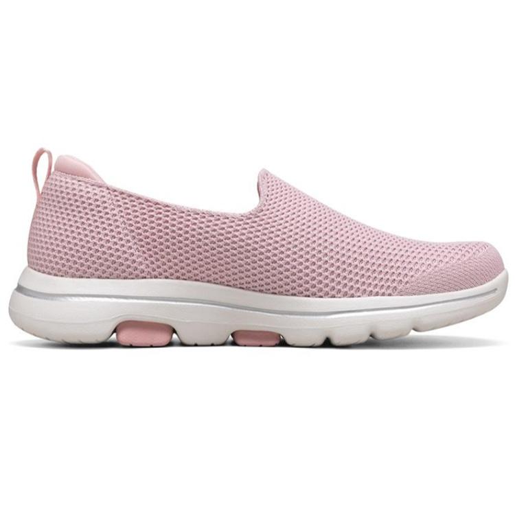 (WMNS) Skechers Gowalk 5 Loafers Pink Women's 124147-LTPK