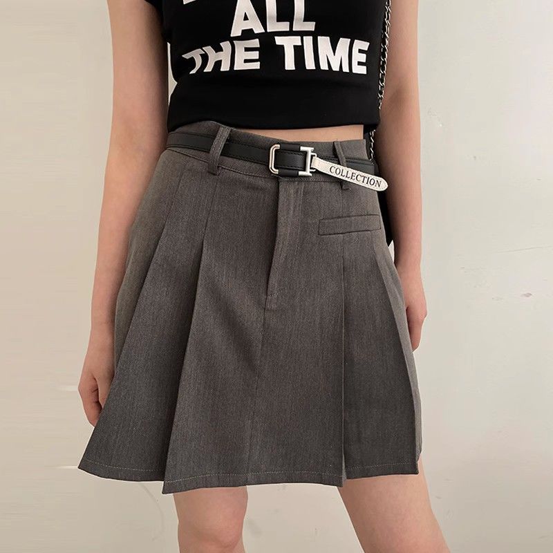 

Brown No Versatile Hole Belt For Women 2024 Summer Korean Style Casual Essential Wear чорний