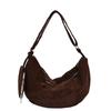 Bags Women's 2025 New Trendy and Popular Daily Commuter Versatile Splicing Shoulder Bag Large Capacity Crossbody Dumpling Bag