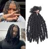 African Crochet Hair: Seamless Synthetic Fiber Dreadlocks Wig with Double Twist