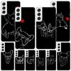 French Bulldog Black White Phone Case For Samsung Galaxy S24 S25 Edge S26 Ultra S23 S22 S21 Plus S20 FE + Personalized Print Cov