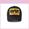 New York Letter Embroidered Cotton Cap Mesh Baseball Hat For Outdoors Activities