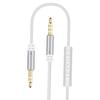 3.5mm Male AUX Cable Conversion Earphone Splitter Mic Auxiliary Speaker Extension Volume