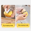 Stainless Steel Ginger Peeler, Mini Garlic Skin Remover Scraper, Multifunctional Vegetable Fruit Peeler with Non Slip Handle, Portable Hanging Hole