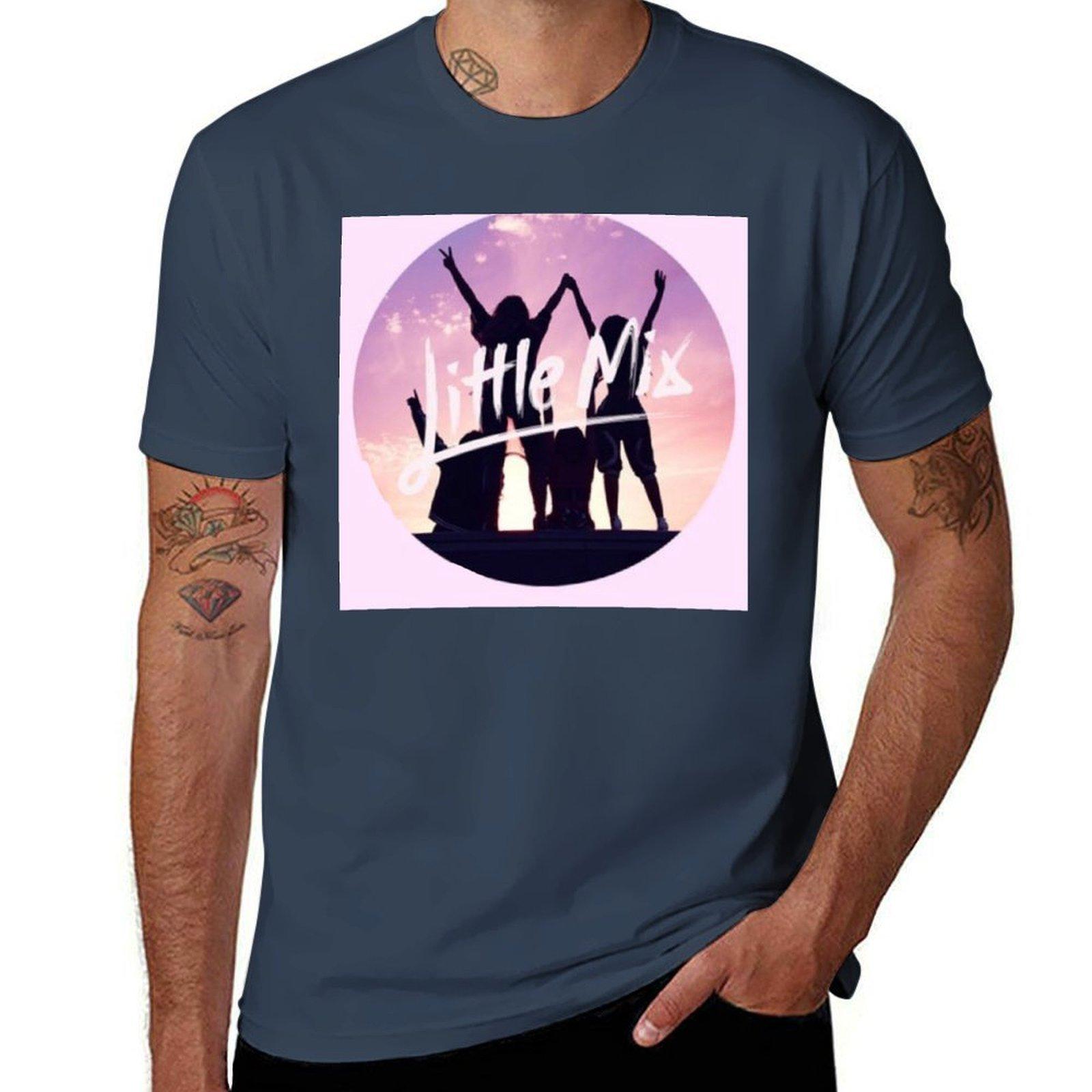 Little Mix Official Merch Print 2 Tshirt Worker Basic Short Sleeve Tee S
