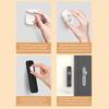 Remote Control Holder Wall Mount No Drill Self-adhesive Space Saving Multi-functional TV Air Conditioner Controller Magnetic Hook Home Supplies
