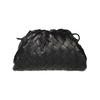 Bottega Veneta Mini Pouch Bag Black/Silver Women Pouches 585852-VCPP1-8803