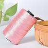 250g/Roll 2.5mm Ice Silk Thread Summer Crochet Yarn for DIY Knitting Bag Shoes Flat Hollow Yarn Hand-knitted Thread Supplies