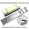 Chixing Professional White Corundum Double-Sided Sharpening Stone Set