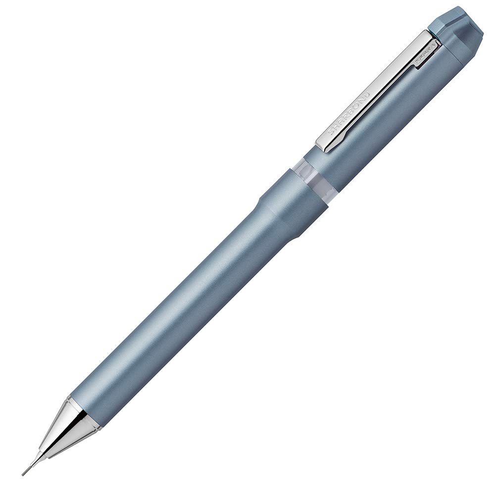 Zebra Sharbo Nu Multi-Function Pen, 0.7mm, Blue-Gray, SB35-BGR