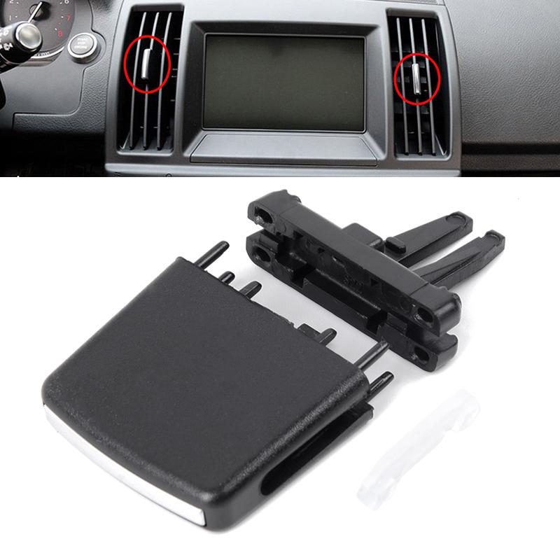 Front Tab Clip A/C Air Vent Outlet Black 33.5*33.2*7.5mm Replacement For Land Rover Freelander 2 Newest Latest