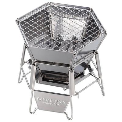 Captain Stag Captain Stag Ug 0094 [šesťhranný nerezový stolný gril S]