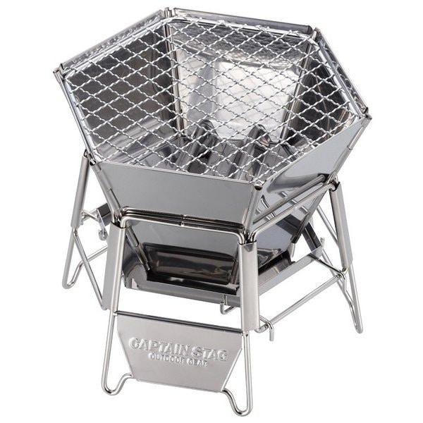 

Captain Stag Captain Stag Ug 0094 [hexa Stainless Steel Tabletop Grill S]
