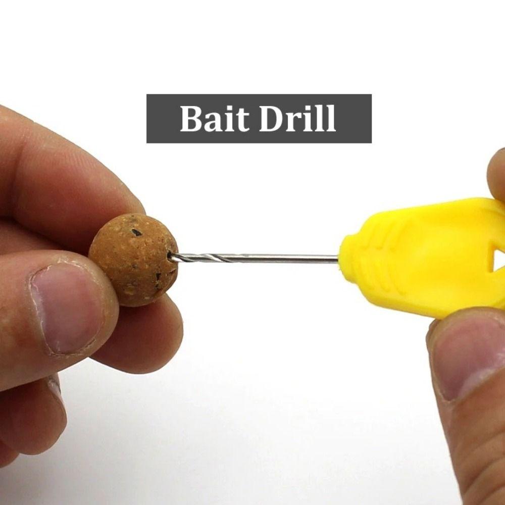 3pcs Hook Drill Carp Fishing Bait Needles Set Boilie Bait Pins Rigging Baiting Needles  Fishing Carp