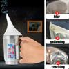 Car Headlight Repair Tool Polishing Renovation Kit Repair Fluid Liquid Polymer Restoration Headlamp With Car Battery Clip Set