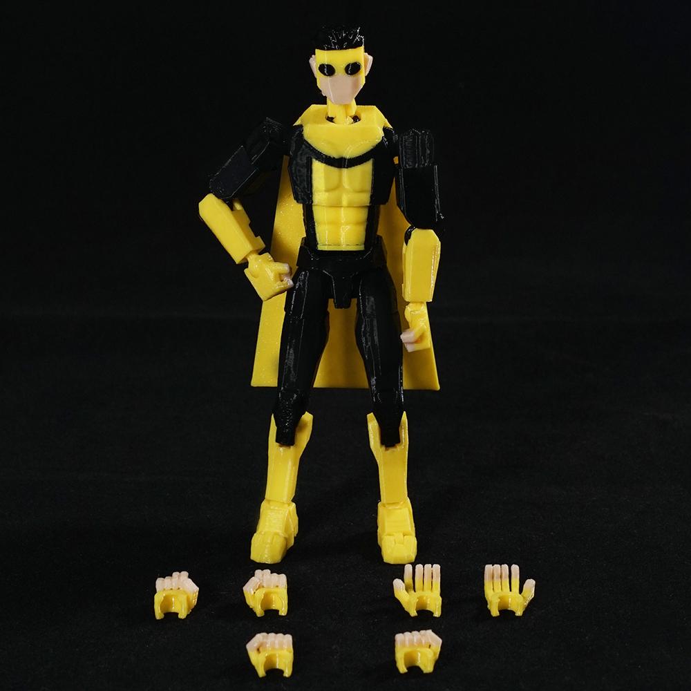 3D Baskılı Yenilmez 2.0 Süper Kahramanlar Anime Çok Eklemli Şekil Değiştiren Oyuncaklar Aksiyon Figürleri Manken Model Süs Eşyaları Hediyeler