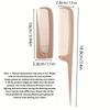 1pc Portable Folding Comb Anti-Static Portable Home,Travel Hair Comb Pocket Comb,Hair Styling Tool,Special For Real Hair Wigs