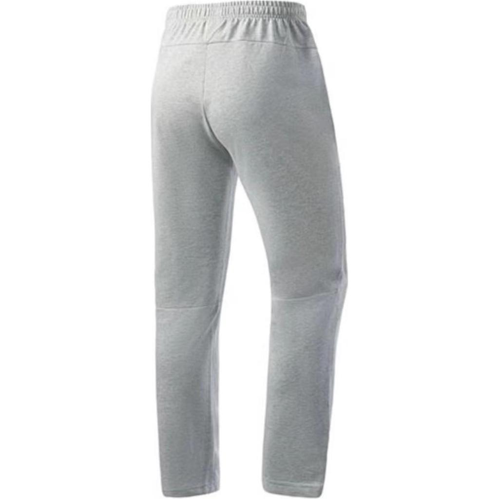 Li-Ning Breathable Loose Mid-Waist Straight Leg Casual Pants Men Bottoms Light-Gray AKLUA01-2