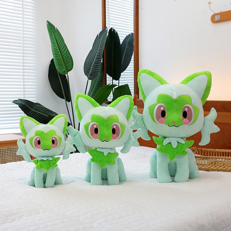 30/40cm  Peluches Hug Lovely Sprigatito Fuecoco Quaxly Plush Collection Stuffed Toys Soft Cuddly Plushies Birthday Gifts