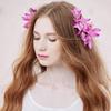 Bohemia Orchid Duckbill Clip Flower Korean Style Hairpins Sweet Simulation Flower Hair Clip  Daily