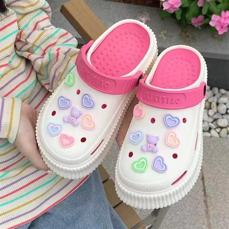 Women's Height-Boosting DIY Closed-Toe Platform Sandals