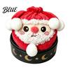 Handheld Squeezable Toys Christmas Plush Dumpling Stress Relief Toy Santa Claus Snowman Reindeer Holiday Reduction Toy Steamed Bun Squeeze Relaxation