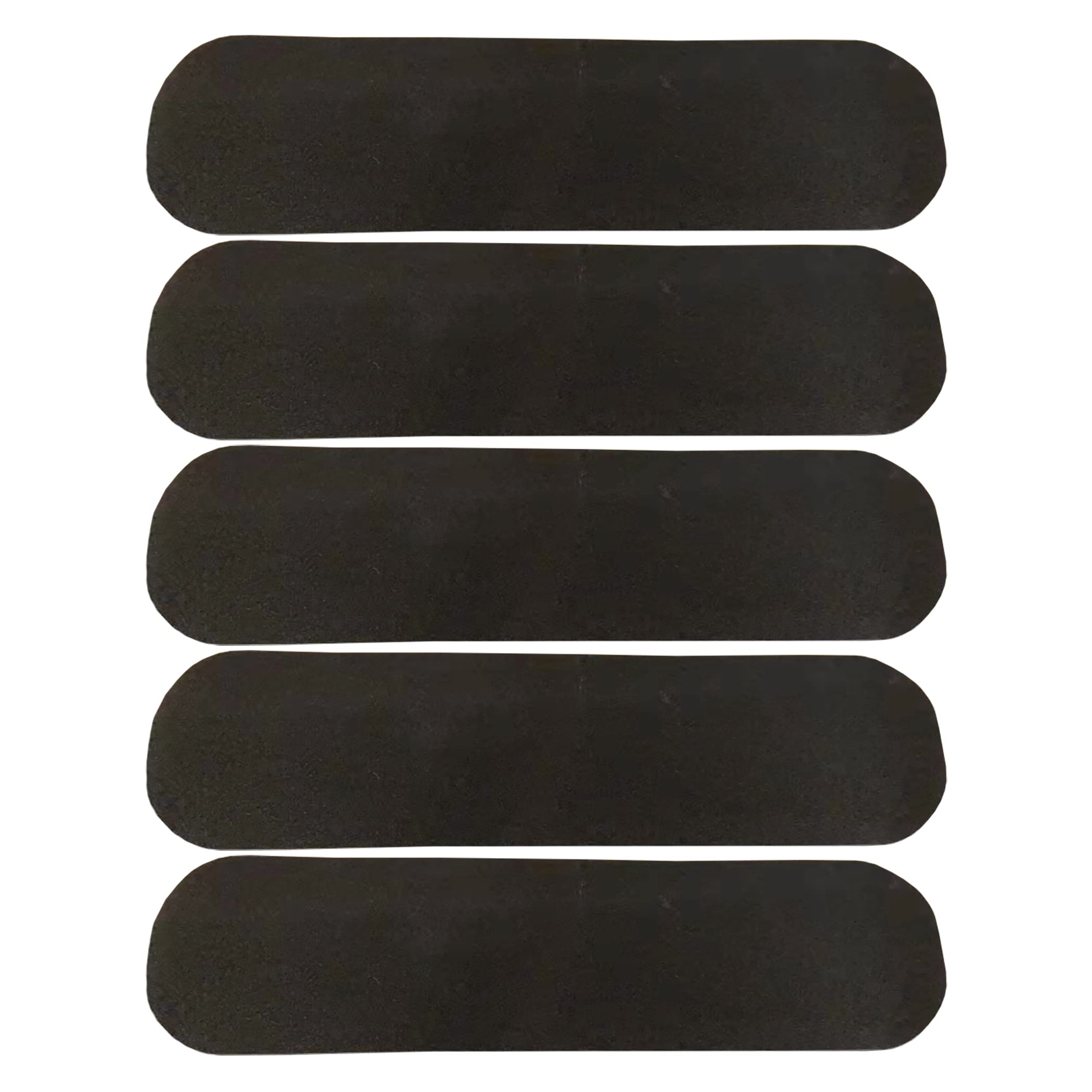 

nullie Anti-Slip Tape for Outdoor Stairs, Anti-Slip, Fall Prevention, Approx. 84 x 23 cm, Set of 5