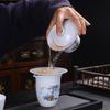 Panda Gaiwan Chinese Porcelain Tea Set - Elegant Gift