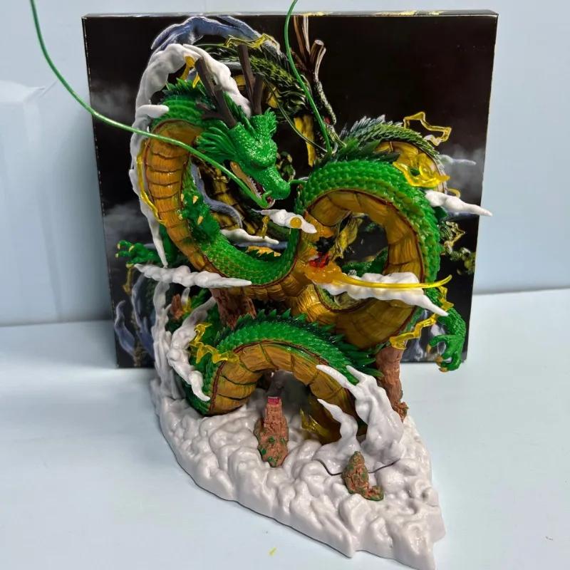 22cm Dragon Shenron Figure Anime Japanese Sheron Statue Dragon Sculpture Figurine Decor Livingroom Decoration House Accessories