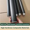 1pcs 1000mm Lengt Carbon Fiber Tube OD18-35mm High Hardness Composite Material 3K Twill Matte for Plant Protection Aircraft Part