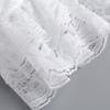 Delicate Double Layer Lace Detachable Collar And Removable False Sleeve Set For Blouses Dresses Adjustable Tie Design