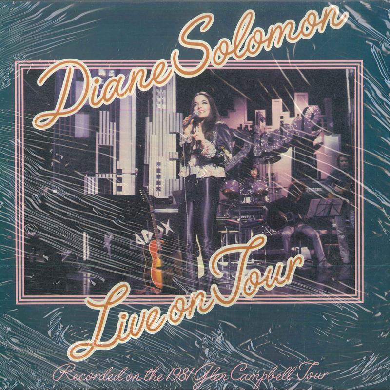 

LP Record DIANE SOLOMON - Live On Tour BDL3000 Bulldog Records 1981 UK Folk