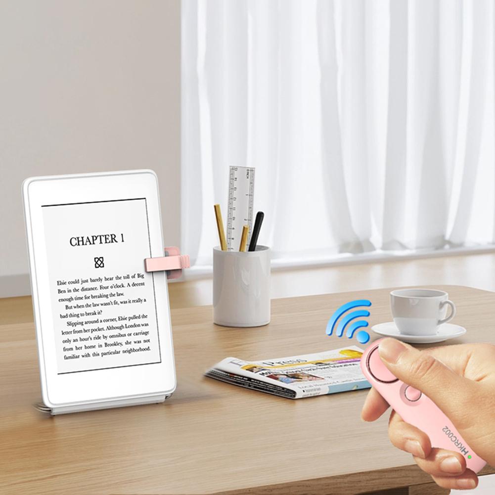 Remote Control Page Turner Camera Camcorder Remote Controls Clicker Page Turner for Kindle Paperwhite Oasis Kobo EReaders