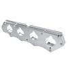 Series H to K Intake Manifold Adapter For Honda Acura Pro K-Series H2K K2H Black Silver Anodized