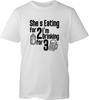 Shes Eating For 2 Im Drinking For 3 T Shirt Unisex Funny Pregnancy AnnounceUnisext
