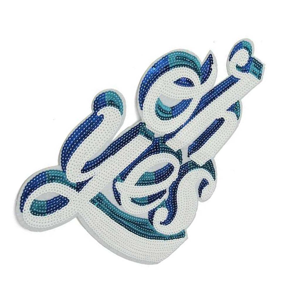 Embroidery Clothes Paste English Letters Applique Costume Sweater Decorative Patches DIY Supplies